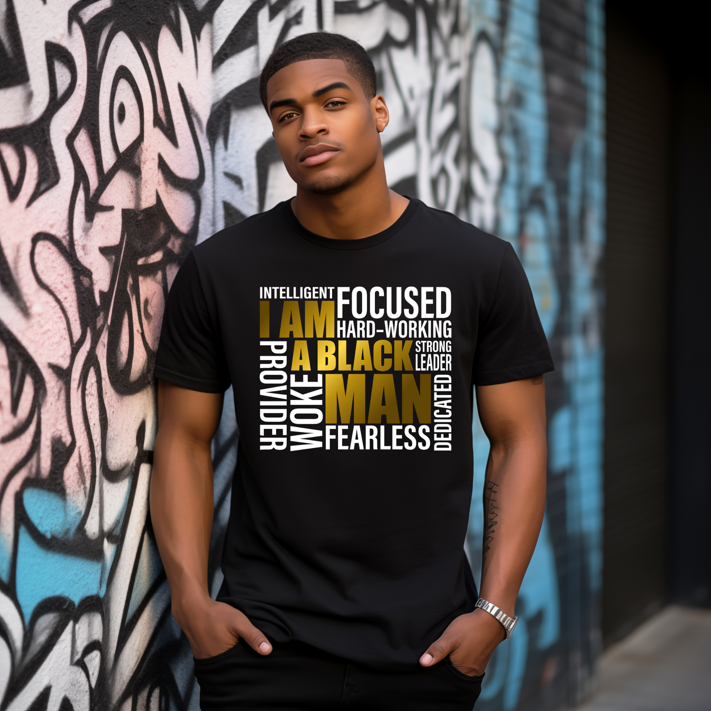 I Am a Black Man T-shirt